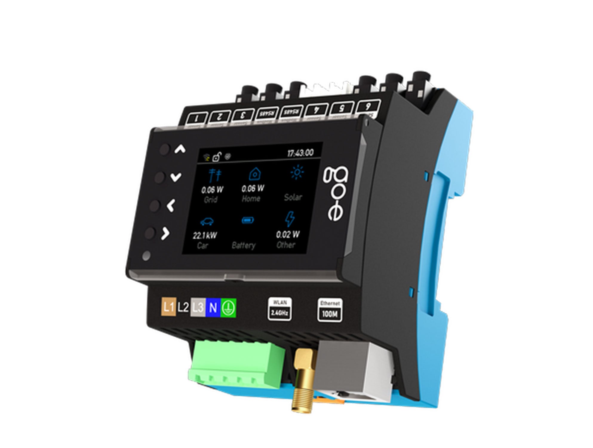 go - e Controller Überwachung vom Energiefluss