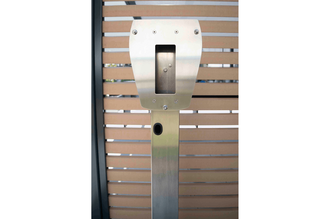 Stele für die Heidelberg Wallbox