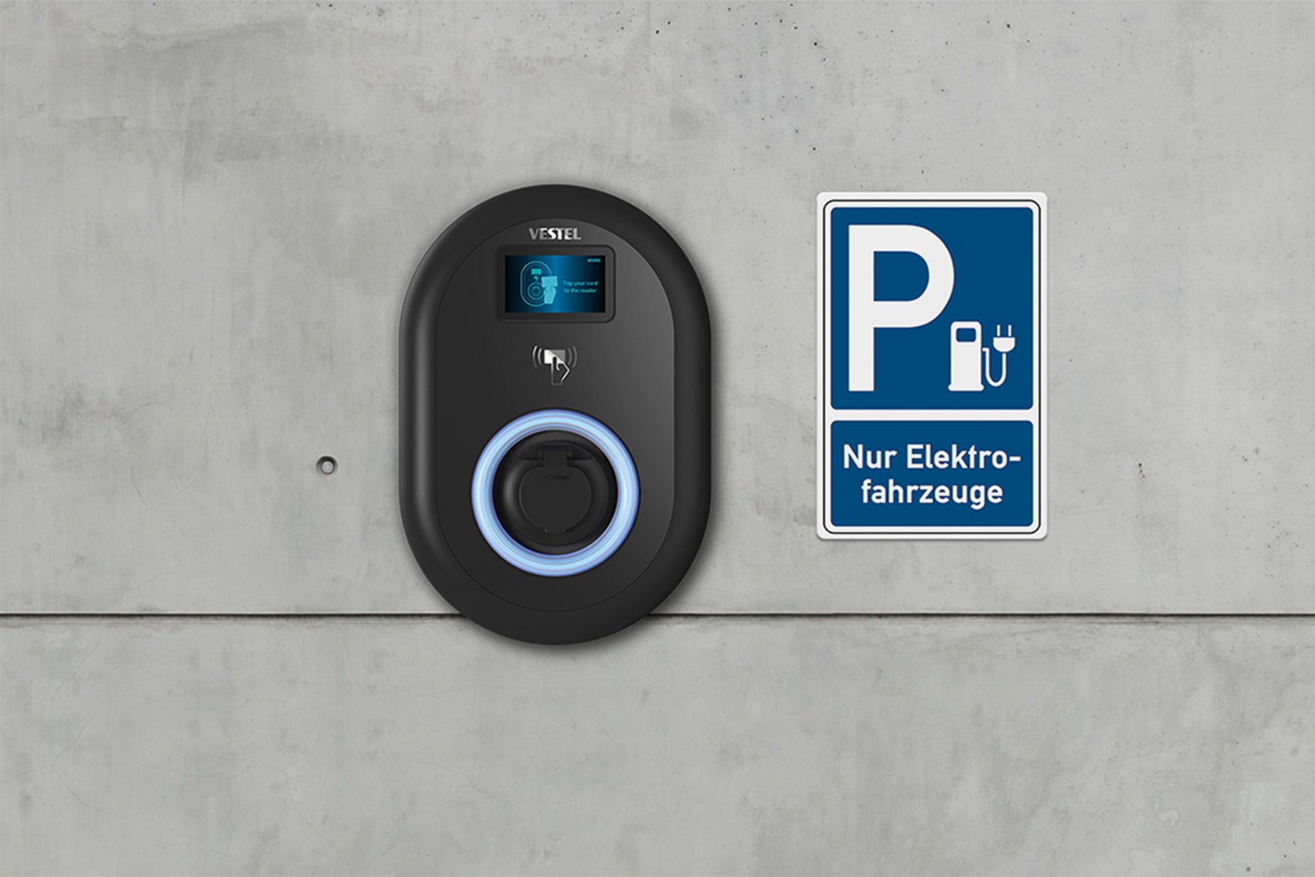 Vestel EVC04 Connect Plus 22 kW Wallbox