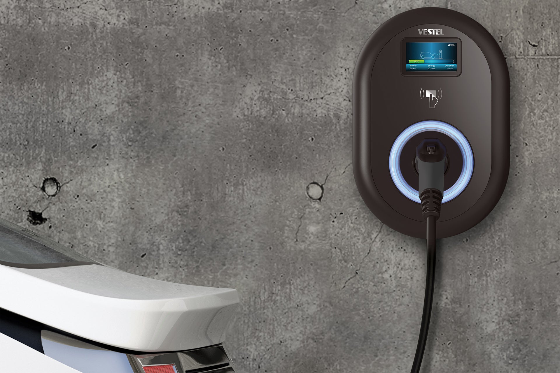 Vestel EVC04 Connect Plus 22 kW Wallbox