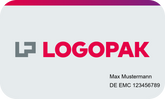 Logopak-Ladekarte