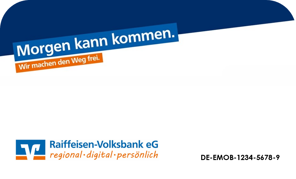 Raiffeisen Volksbank eG-Ladekarte